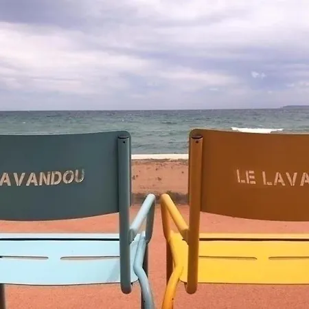 2 Pieces Vue Mer, Acces Plage, Parking - - Fr-1-251-708 * Le Lavandou